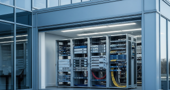 Implementación de cableado estructurado y fibra óptica para redes empresariales